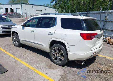 2017 GMC Acadia Denali z USA, uszkodzony, nr VIN 1GKKNXLSXHZ160687